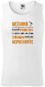 Pánske tielko Musím riešiť problémy - mechanik