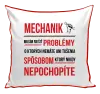 Vankúš Musím riešiť problémy - mechanik