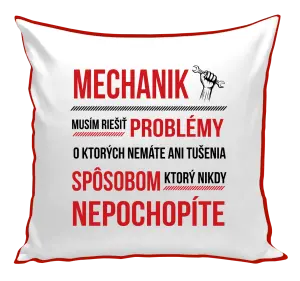 Vankúš Musím riešiť problémy - mechanik