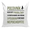 Vankúš Musím riešiť problémy - poľovník