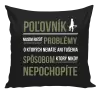 Vankúš Musím riešiť problémy - poľovník