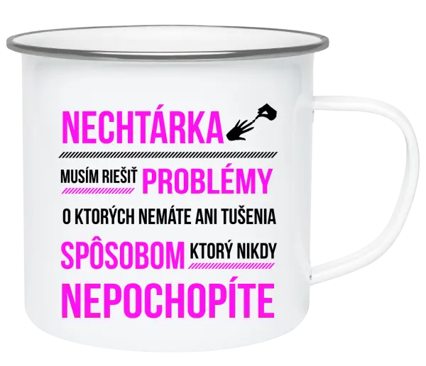 Plecháčik Musím riešiť problémy- nechtárka