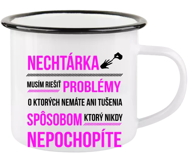 Plecháčik Musím riešiť problémy- nechtárka