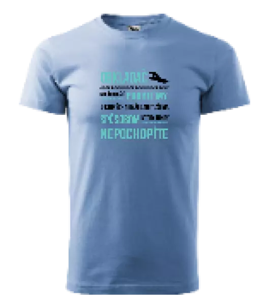 Pánske tričko Musím riešiť problémy - obkladač