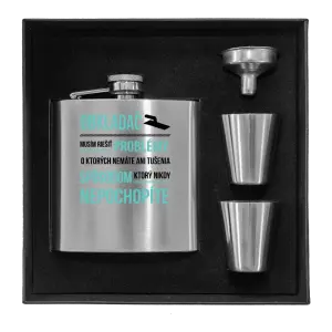 Ploskačka v krabičke Musím riešiť problémy - obkladač