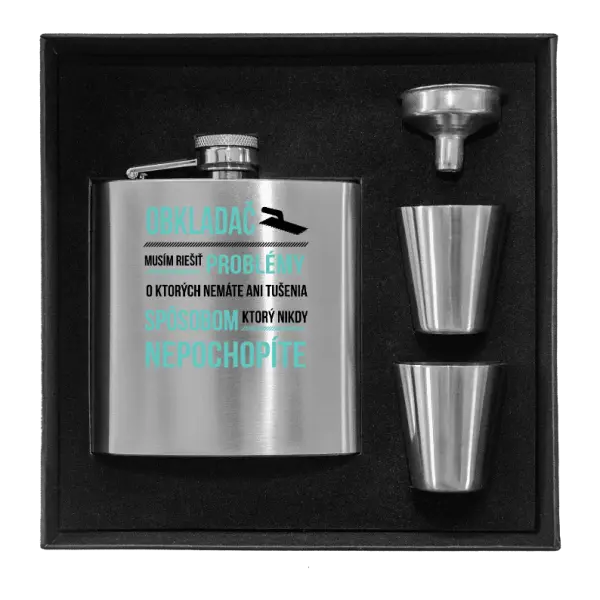 Ploskačka v krabičke Musím riešiť problémy - obkladač