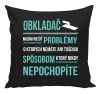 Vankúš Musím riešiť problémy - obkladač