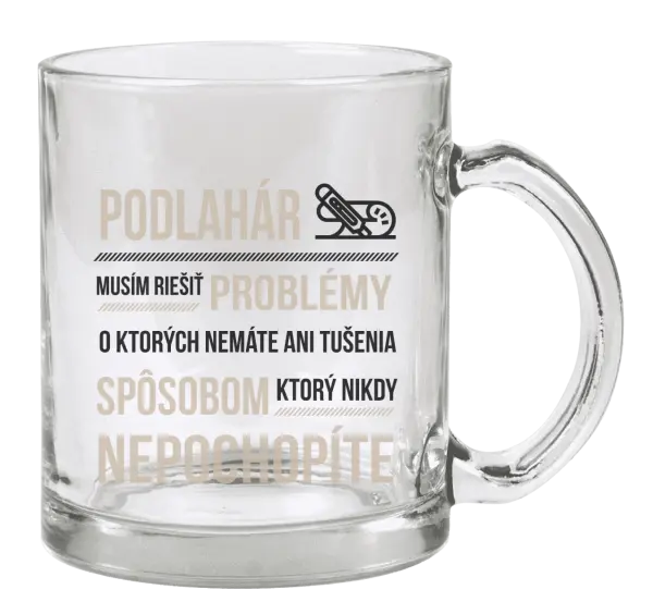 Hrnček Musím riešiť problémy - podlahár