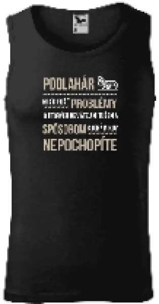 Pánske tielko Musím riešiť problémy - podlahár