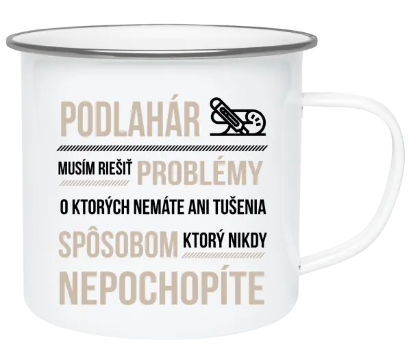 Plecháčik Musím riešiť problémy - podlahár