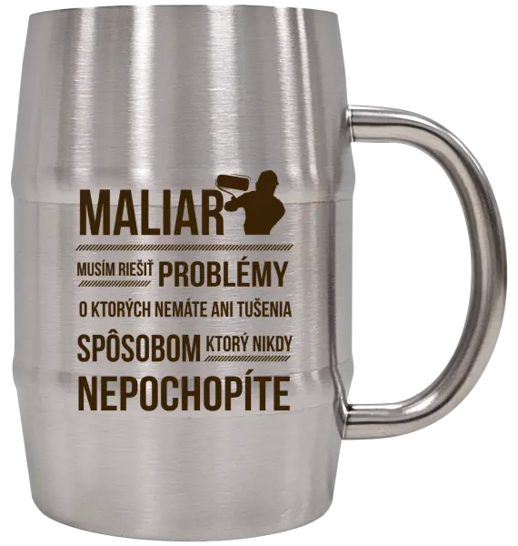 Nerezový chladicí půllitr 