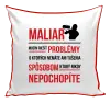 Vankúš Musím riešiť problémy - maliar