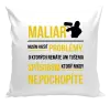 Vankúš Musím riešiť problémy - maliar