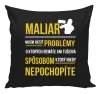 Vankúš Musím riešiť problémy - maliar