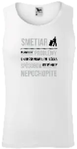 Pánske tielko Musím riešiť problémy - smetiar