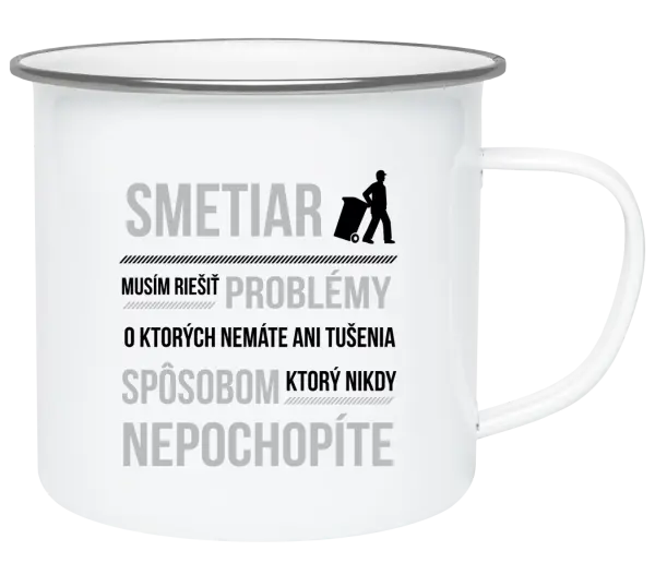 Plecháčik Musím riešiť problémy - smetiar
