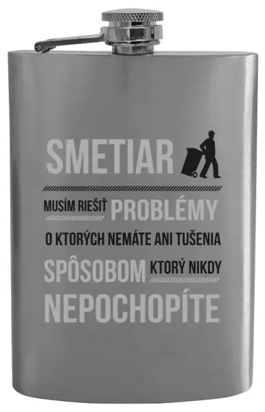 Ploskačka Musím riešiť problémy - smetiar