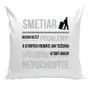 Vankúš Musím riešiť problémy - smetiar