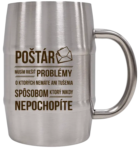 Nerezový chladicí půllitr 