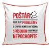 Vankúš Musím riešiť problémy - poštár