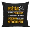 Vankúš Musím riešiť problémy - poštár