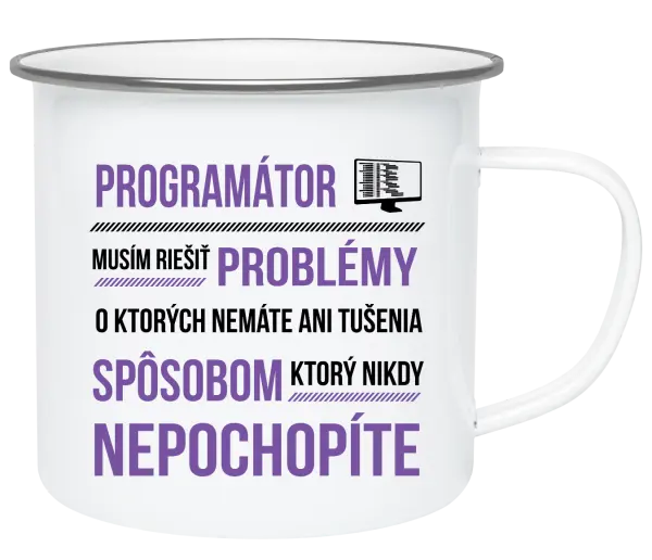 Plecháčik Musím riešiť problémy - programátor