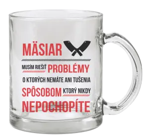 Hrnček Musím riešiť problémy - mäsiar