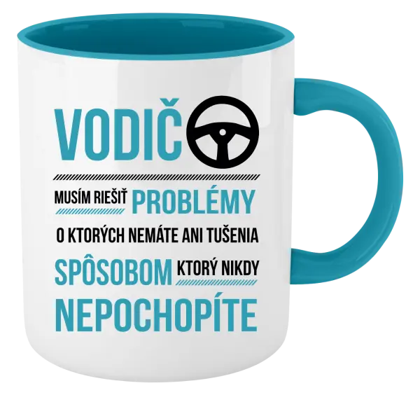 Hrnček  Musím riešiť problémy - vodič
