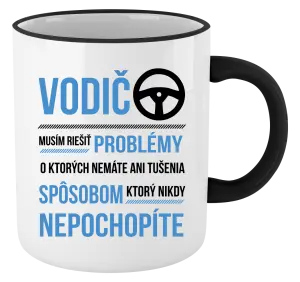 Hrnček Musím riešiť problémy - vodič