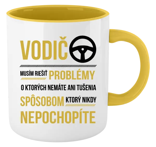 Hrnček  Musím riešiť problémy - vodič