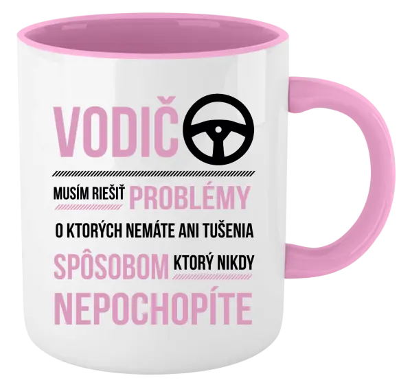 Hrnček  Musím riešiť problémy - vodič