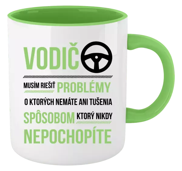 Hrnček  Musím riešiť problémy - vodič