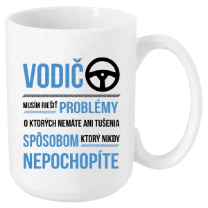 Hrnček Musím riešiť problémy - vodič