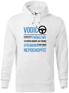 Pánska mikina Musím riešiť problémy - vodič