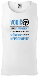 Pánske tielko Musím riešiť problémy - vodič