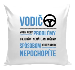 Vankúš Musím riešiť problémy - vodič
