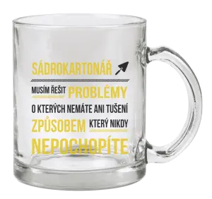 Hrnček Musím riešiť problémy - sádrokartonár