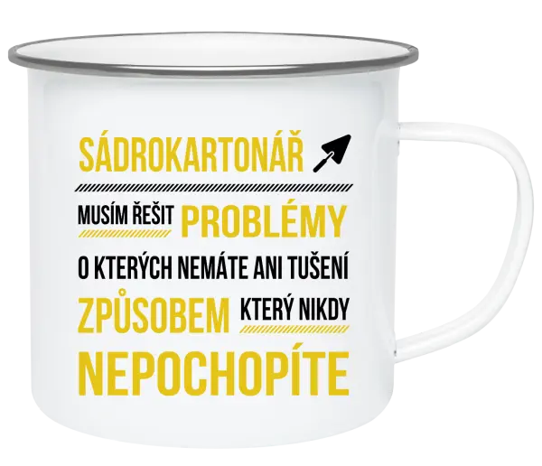 Plecháčik Musím riešiť problémy - sádrokartonár