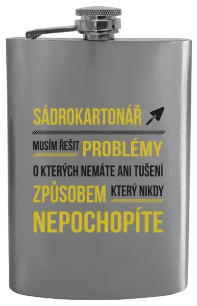 Ploskačka Musím riešiť problémy - sádrokartonár