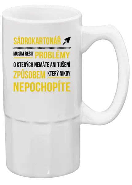 Polliter Musím riešiť problémy - sádrokartonár