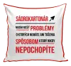 Vankúš Musím riešiť problémy - sádrokartonár