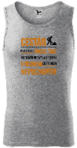 Pánske tielko Musím riešiť problémy - cestár