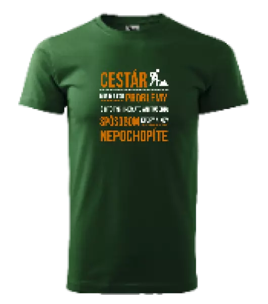 Pánske tričko Musím riešiť problémy - cestár