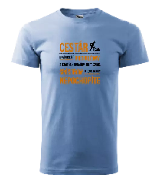 Pánske tričko Musím riešiť problémy - cestár