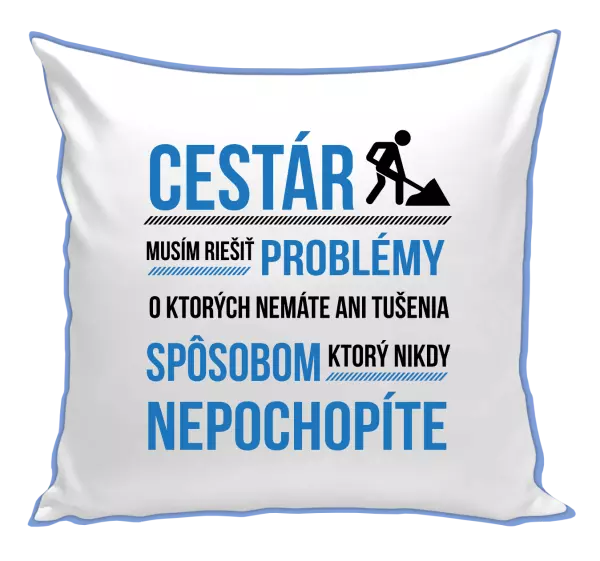 Vankúš Musím riešiť problémy - cestár