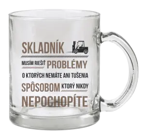 Hrnček Musím riešiť problémy - skladník