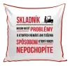 Vankúš Musím riešiť problémy - skladník