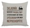 Vankúš Musím riešiť problémy - skladník