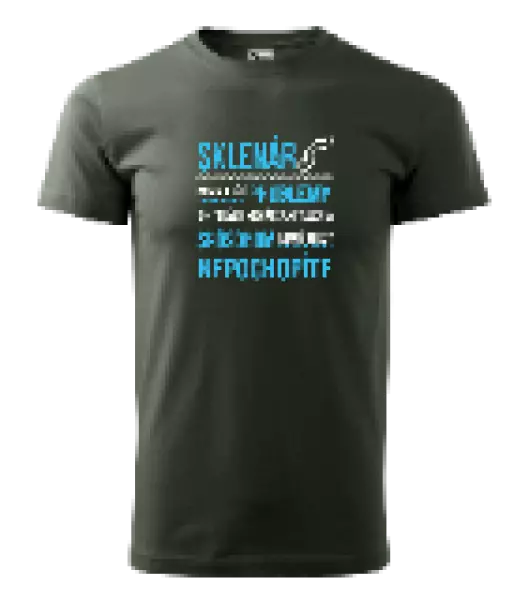 Pánske tričko Musím riešiť problémy - sklenár