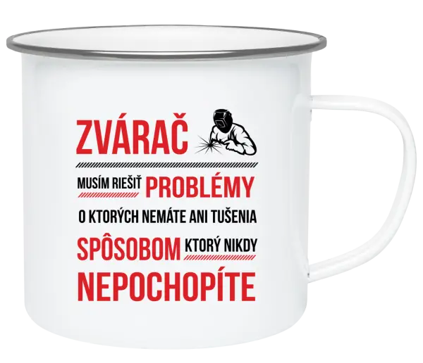 Plecháčik Musím riešiť problémy - zvárač